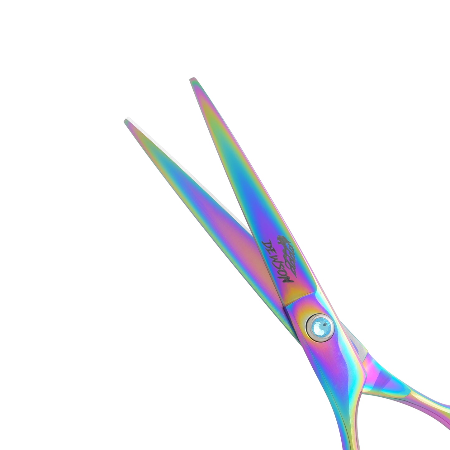 Titanium Plasma Shinning Multi Color Rainbow Hairdressing Scissor For Left Handers